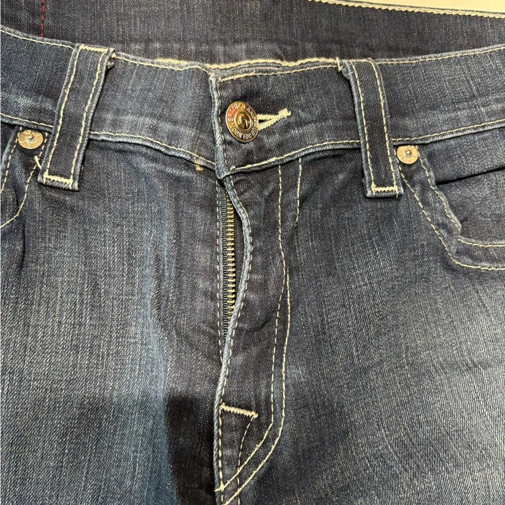 True Religion Dark Blue Straight Jeans